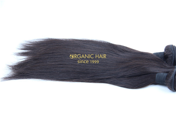 High quality black hair extensions